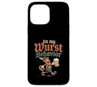 on My Wurst Behavior Oktoberfest Funny German American Humor Coque pour iPhone 13 Pro Max