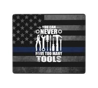 on n'a Jamais Trop D'Outils Tapis Souris Douce Tapis De Souris Durable Mouse Pad pour Bureau Travail Pc 25X30Cm