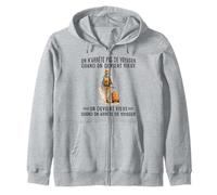 on n'arrête Pas de Voyager Quand on Devient Vieux on Devient Sweat à Capuche