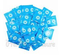 ON) Préservatifs Sensation Naturelle I Largeur 54 mm I Pack de 100 I Préservatifs premium naturels I Épaisseur de paroi mince 0,07 mm I Végans I pour hommes