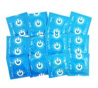 ON) Préservatifs Sensation Naturelle I Largeur 54 mm I Pack de 100 I Préservatifs premium naturels I Épaisseur de paroi mince 0,07 mm I Végans I pour hommes