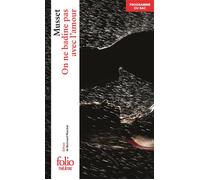 Alfred de Musset – On ne badine pas avec l'amour – Théâtre – Gallimard Poche