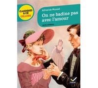 Alfred De Musset – On ne badine pas avec l'amour – Hatier – Broché (Scolaire / Universitaire)