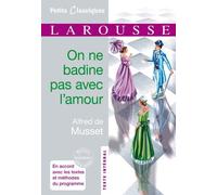 On ne badine pas avec l'amour de Musset (de), Alfred (2011) Broché
