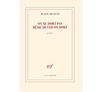 On ne dort pas même quand on dort