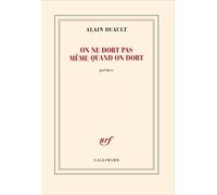 On ne dort pas même quand on dort