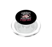 on Ne Ma Pas Demande Mon Avis Heureusement Cest Oui PopSockets PopGrip pour MagSafe
