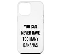 on ne Mange jamais trop de Bananes Coque pour iPhone 12 Pro Max