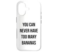 on ne Mange jamais trop de Bananes Coque pour iPhone 17