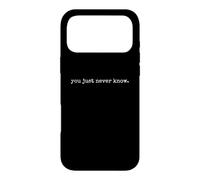 on ne Sait jamais si C'est drôle de dire « Vintage ». Coque pour iPhone 17 Pro Max