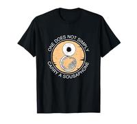 on ne se contente Pas de Porter Un Sousaphone, des sousaphonistes drôles T-Shirt