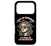 on ne se souviendra Pas de Moi comme d'une Femme Qui est restée féministe Coque pour iPhone 17 Pro