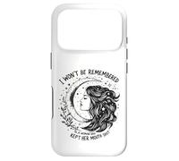 on ne se souviendra Pas de Moi comme d'une Femme Qui est restée féministe Coque pour iPhone 17 Pro