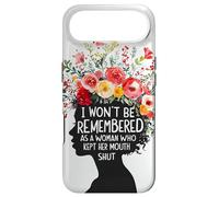 on ne se souviendra Pas de Moi comme d'une Femme Qui est restée féministe Coque pour iPhone Air