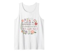 on ne se souviendra Pas de Moi comme d'une Femme Qui se taisait Débardeur