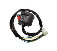 on-Off Guidon Moto Ensemble De Commutateur De Guidon De Moto, Clignotant Gauche, Klaxon De Démarrage, Starter, Interrupteur De Commande pour ATV/Quad 7/8 "22mm