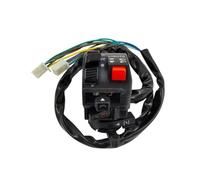 on-Off Guidon Moto Ensemble De Commutateur De Guidon De Moto, Clignotant Gauche, Klaxon De Démarrage, Starter, Interrupteur De Commande pour ATV/Quad 7/8 "22mm