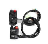 on-Off Guidon Moto Ensemble De Commutateur De Guidon De Moto, Clignotant, Klaxon, Starter, Interrupteur De Démarrage pour Guidon De ATV/Quad Bar De 7/8 "22mm