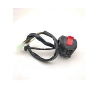 on-Off Guidon Moto Interrupteurs Universels De Guidon De Moto, 7/8 Pouces, avec Klaxon De Starter, Clignotant, Démarrage des Phares, Interrupteur De Commande du Guidon