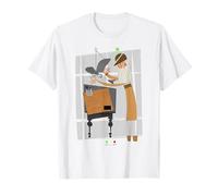 on/Off Leonardo Da Vinci Inventor Genius Design T-Shirt
