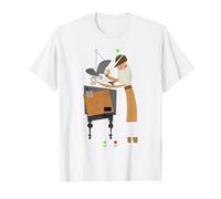 on/Off Leonardo Da Vinci Inventor Genius Design T-Shirt