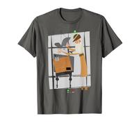 on/Off Leonardo Da Vinci Inventor Genius Design T-Shirt