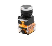 ON-OFF Momentary/Latching Push button switch 22mm 4 Screws Circular small size Flat round Panel Cutout LA38-11BN LA38-11BNZS NWPNLXEA(2p,Self-reset)