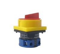 On off switch 2 position selector changeover 20A 1 pole Pad lock Main Cam rotary switches emergency stop YMW26-20/1GS NWPNLXEA