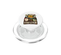 on Part À 8H C’Était Le Plan Humour W nd Entre Potes PopSockets PopGrip pour MagSafe