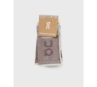 ON Performance Run Sock High men Socks brown|beige taille: EU 39-42,5