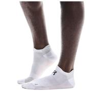 On - Performance Run Sock Low - Chaussettes de running - Unisex S - EU: 39 - 42,5 - white / glacier