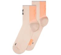On - Performance Run Sock Mid - Chaussettes de running - EU 38-40 - EU: 39-42,5 - pearl / sunstone