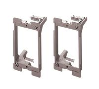 On-Q AC1010012PK Legrand Lot de 2 supports basse tension Gris
