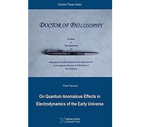 On Quantum Anomalous Effects In Electrodynamics Of The Early Universe