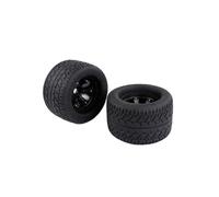 on-Road Wheel Tire Assembly Kit Size 200X120mm Compatible avec 1/5 Scale RC Cars, Camions, Modèles, et Similar Large Off-Road Vehicles