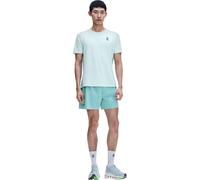 On - Short de running stretch et léger - 5" Performance Shorts Aquamarine pour Homme - Taille L - Bleu Bleu L
