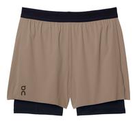 ON RUNNING 5" Performance Shorts - Homme - Marron / Noir - taille L- modèle 2026