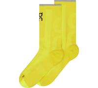 ON RUNNING Elite Run Sock High - Mixte - Jaune - taille 35.5/37.5- modèle 2026