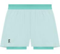 On 3" Performance 2/1 Shorts Femme M Turquoise