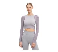 On Running - Studio Long-T Crop - Femme - Sport - Violet - Taille: 42 FR