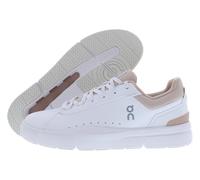 On - Baskets - THE ROGER Advantage W White/Rosehip pour Femme en Cuir - Taille 38,5 - Beige Beige 38,5