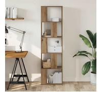(ON SALE)Armoire de Rangement,MEUBLE ETAGERE - Bibliothèque 5 niveaux - chêne artisanal - Bois ingénierie EU697496
