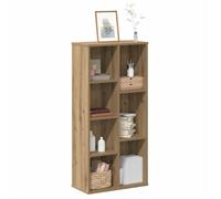 (ON SALE)Armoire de Rangement,MEUBLE ETAGERE - Bibliothèque - chêne artisanal - 50x25x105 cm ,Bois d'ingénierie EU903667