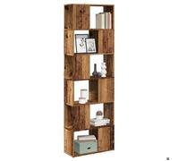 (ON SALE)Armoire de Rangement,MEUBLE ETAGERE - Bibliothèque/Séparateur de pièce - vieux ,Bois - 60x24x186 cm EU290404