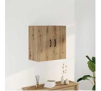 (ON SALE)Armoire murale,Meuble de Rangement, - chêne artisanal - 60x31x60 cm ,Bois d'ingénierie - Meuble Haut Armoire Suspendue