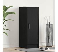 (ON SALE)Meuble à chaussures - Capacité 16 Paires, avec étagère - Chêne noir - 32x35x92 cm,pour Couloir/Vestiaire EU225002