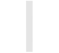 (ON SALE)Meuble haut de salle de bain,Meuble WC pour machine à laver Blanc 64x24x190 cm 57839