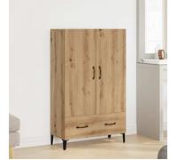 (ON SALE)Meuble Salon/Rangement Cuisine - Buffet - chêne artisanal - 70x31x115 cm ,Bois d'ingénierie EU388917