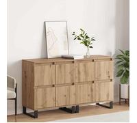 (ON SALE)Meuble Salon/Rangement Cuisine - Buffets (3 pcs) - chêne artisanal - 120x35x70 cm EU285556