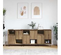 (ON SALE)Meuble Salon/Rangement Cuisine - Buffets 3 pcs - chêne artisanal - 180x35x70 cm EU675199